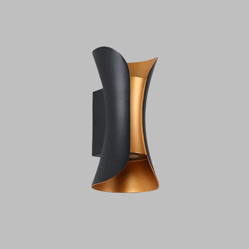 Indoor/outdoor waterproof LED wall light, a sleek choice for contemporary home lighting.