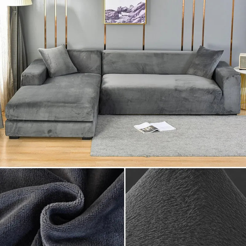 Modern sofa cover, all sizes. Pet-friendly, washable, wrinkle-free, ideal for active homes.