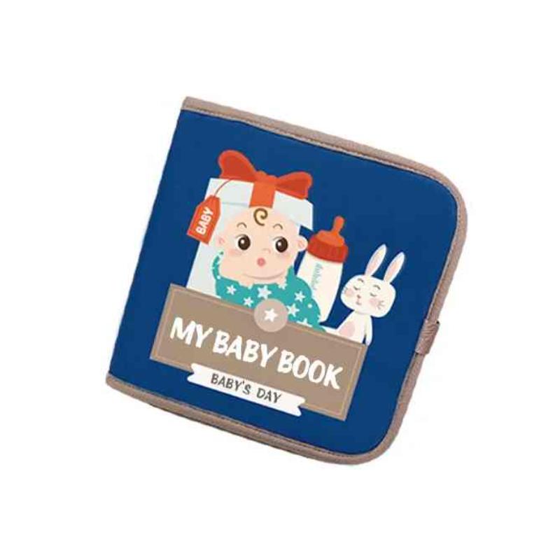 Montessori busy book for babies & toddlers, promoting early learning & fine motor skills development.