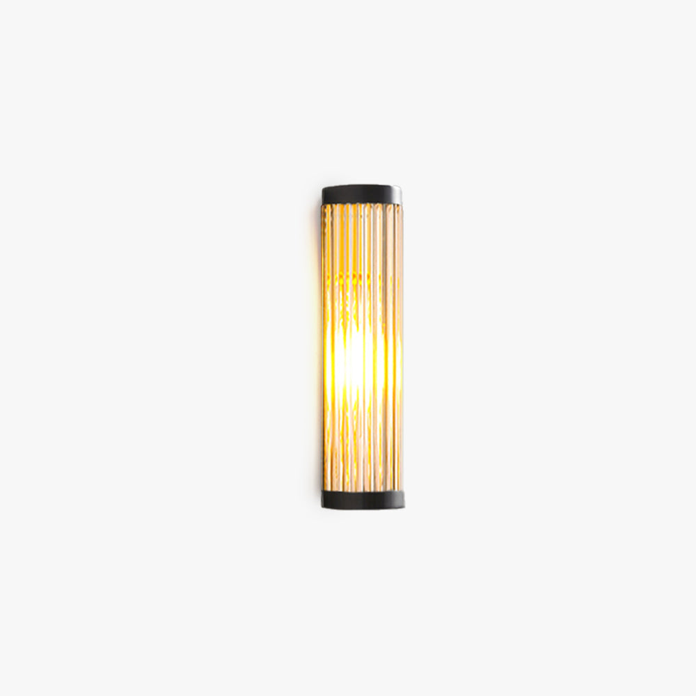 Moorey Modern Outdoor Wall Light for contemporary exterior spaces. Weather-resistant IP65 garden & patio lamp.