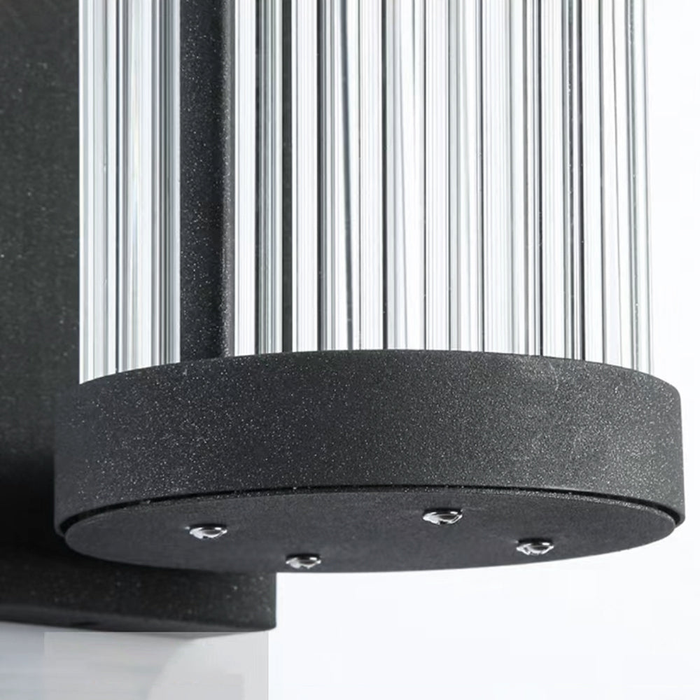 Moorey Outdoor Wall Light with modern aesthetic for gardens & patios. IP65 weather-resistant exterior fixture.
