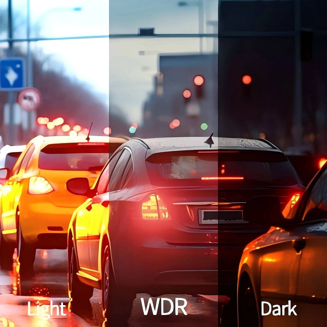 Full 360-degree coverage dash cam system. Features multi-cameras, night vision, and Wi-Fi for ultimate car security.