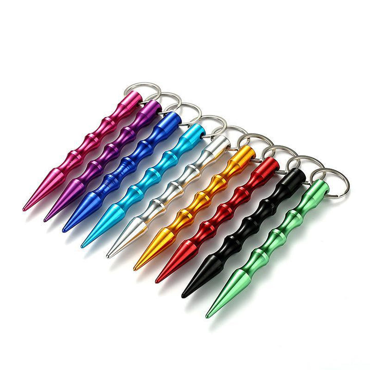 Multi-tool trail hammer, perfect for outdoor camping & hiking adventures.