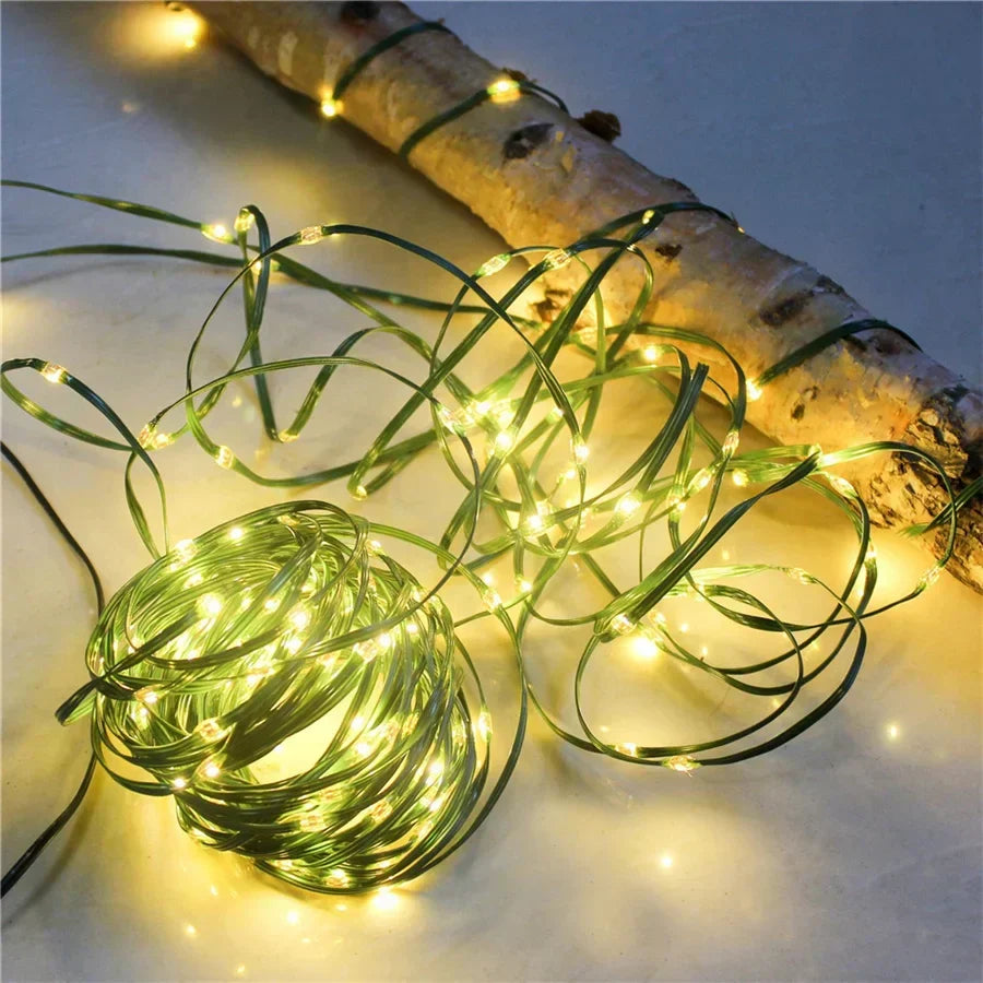 Create a festive atmosphere with multicolour LED rope lights, perfect for decorative outdoor garden string lights.