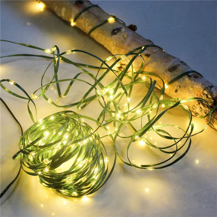 Create a festive atmosphere with multicolour LED rope lights, perfect for decorative outdoor garden string lights.