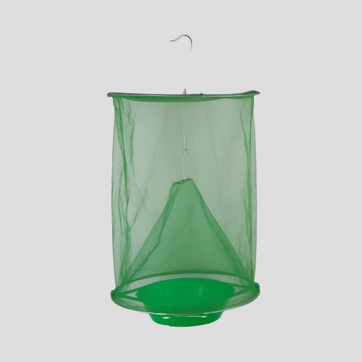 Chemical-free insect repellent and fly trap, ideal for eco-friendly outdoor pest control in any garden or patio.