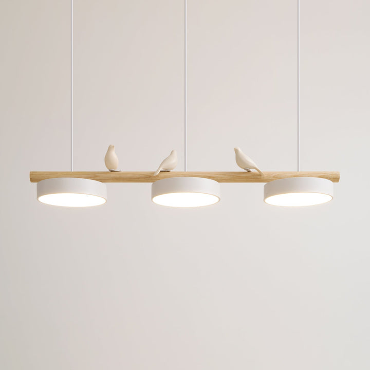Artistic bird pendant light, nature-inspired, with adjustable LED for modern homes.