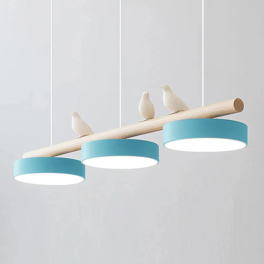 Nature-inspired bird pendant with adjustable LED, a sophisticated modern light.