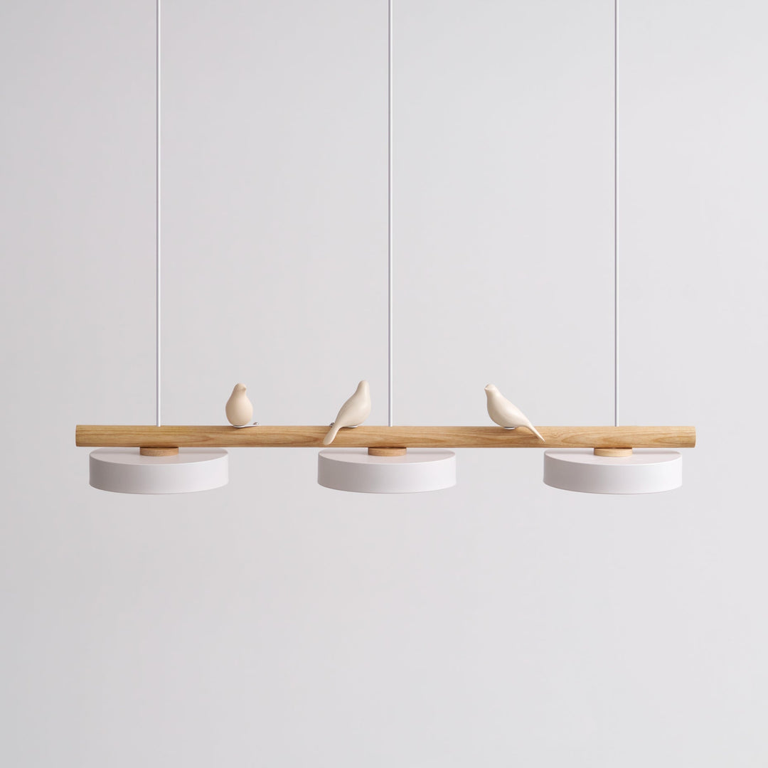 Chic bird pendant light, modern decorative LED, adjustable, ideal for ambient glow.