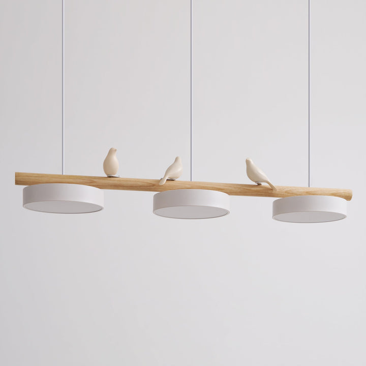 Contemporary bird ceiling light, nature-inspired design with adjustable LED.