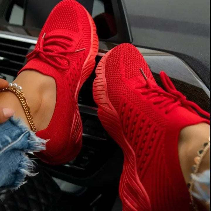 New women's lightweight breathable sneakers, versatile for walking, athletic activities, and comfortable casual wear.