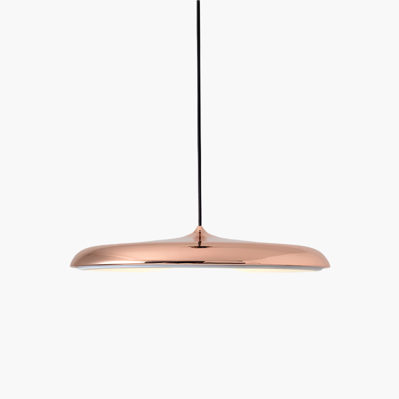 Interior lighting: Nordic Glow LED pendant lamp, minimalist Scandinavian design & warm glow.