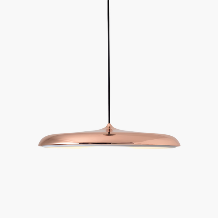 Interior lighting: Nordic Glow LED pendant lamp, minimalist Scandinavian design & warm glow.