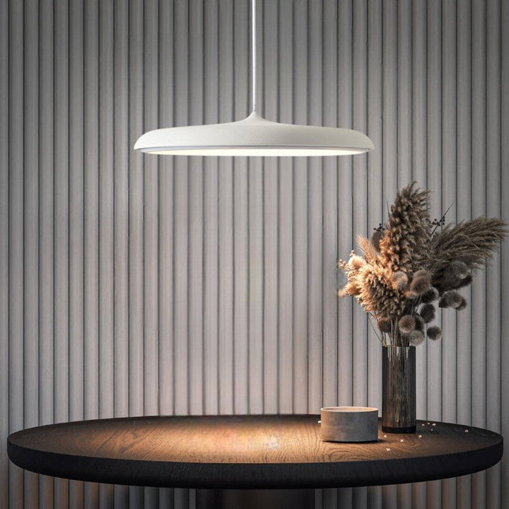 Nordic Glow LED Pendant Lamp, energy efficient & minimalist Scandinavian ceiling light.