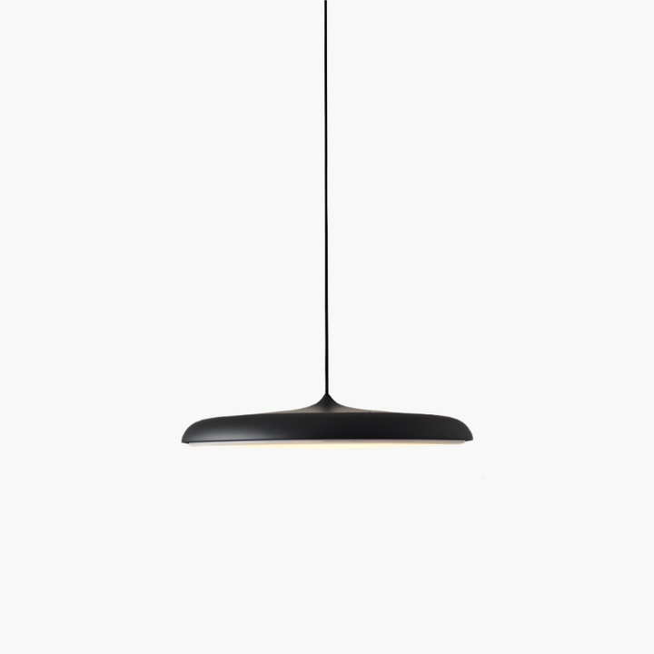 Elevate living room decor with a sleek Nordic Glow LED pendant lamp, Scandinavian style.