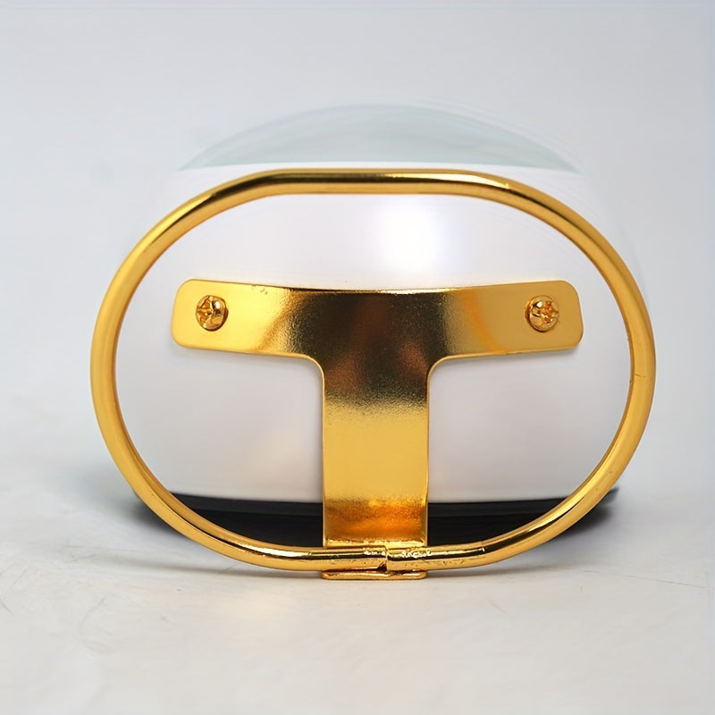 Stylish Nordic silent desk clock, great gift for modern decor, luminous hands & quiet operation.