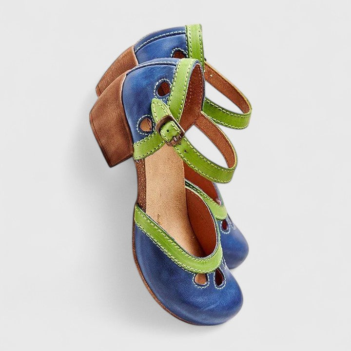 Comfortable women's orthopaedic sandals with supportive footbed & arch for pain relief & posture correction.
