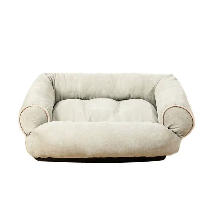 Durable pet supplies: Orthopedic dog bed & sofa for joint support, stress relief, & ultimate dog comfort.