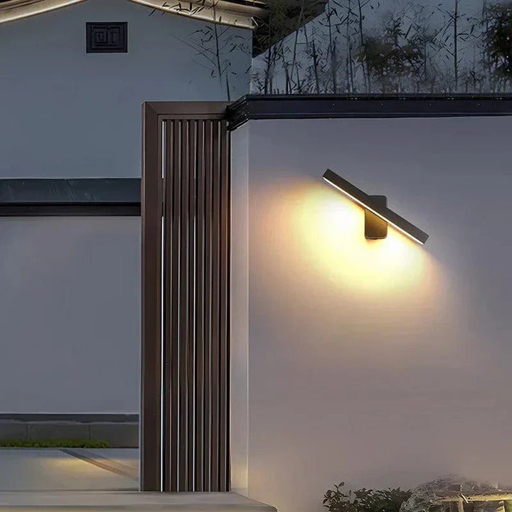 Energy-saving waterproof LED motion sensor exterior wall light for home.