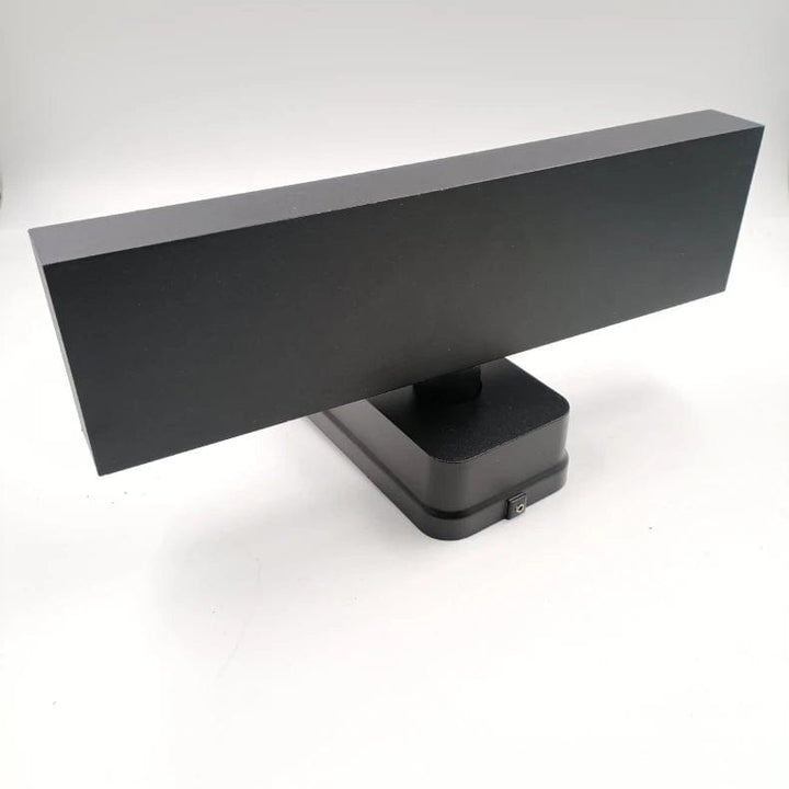 All-weather outdoor motion sensor LED wall light, waterproof & adjustable for security.