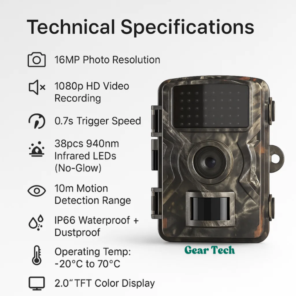 Outdoor surveillance camera with night vision. Weatherproof, motion-activated for home security & property monitoring.