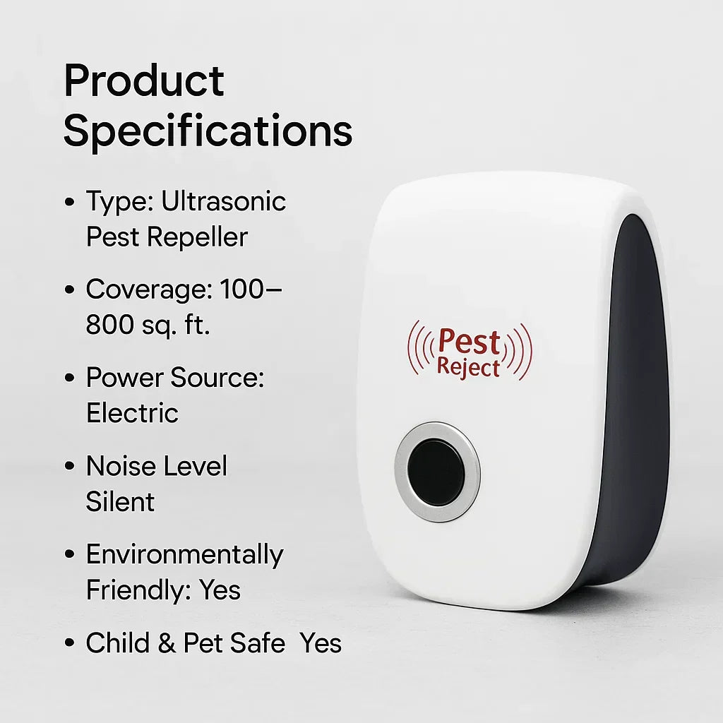 Modern design outdoor ultrasonic squirrel deterrent, an eco-friendly way to protect your garden & home.