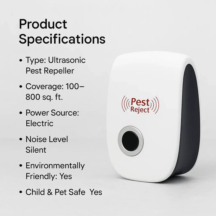 Modern design outdoor ultrasonic squirrel deterrent, an eco-friendly way to protect your garden & home.