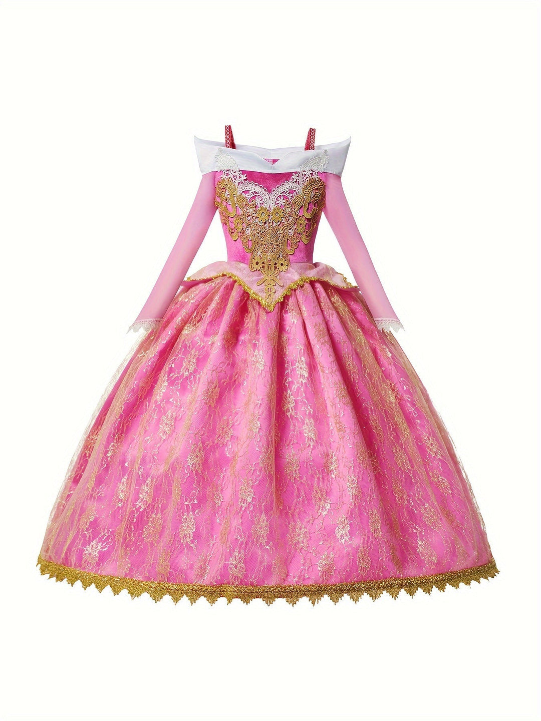 Children's fantasy princess dress-up costume for girls, a perfect birthday gift for role-play.