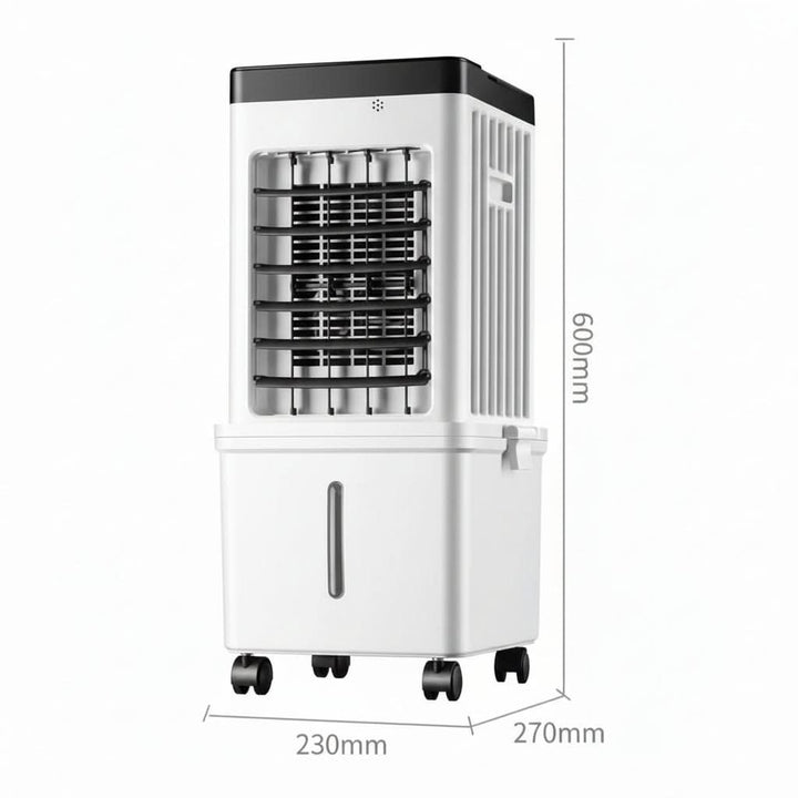 Efficient portable air conditioner providing fast cooling for any room. Essential summer home appliance.
