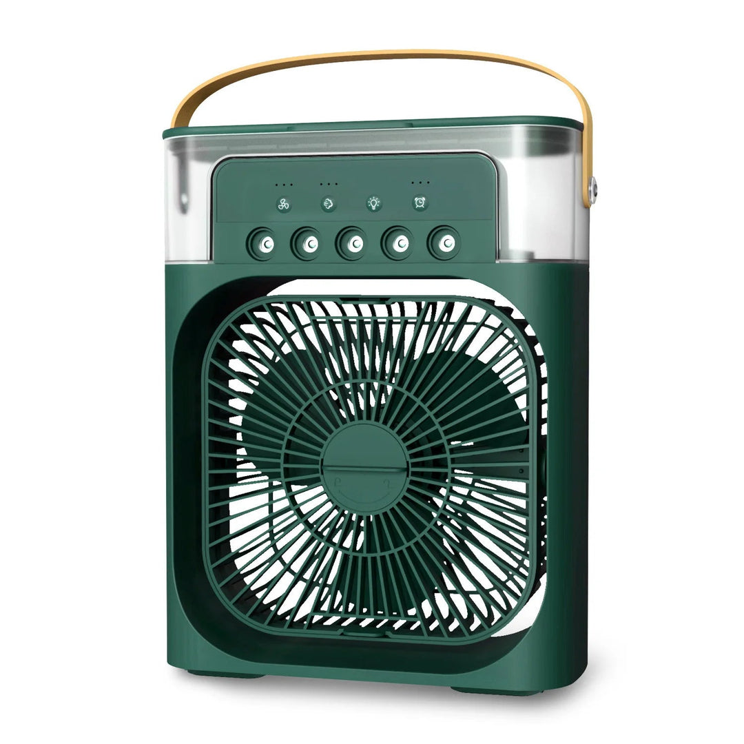 Affordable portable air cooler and humidifier combo, perfect for personal comfort.