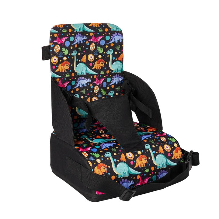 Easy-clean portable booster seat. Travel high chair for kids mealtime. Foldable, secure support for infants & toddlers.