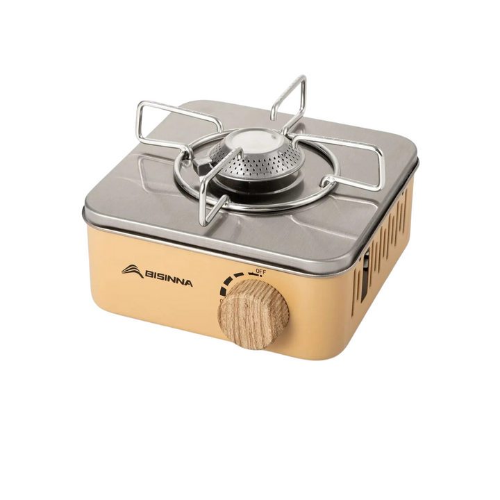 Outdoor portable gas stove for camping & trail cooking, 2800W, perfect for backpacking gear.