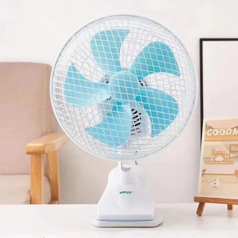 Desk cooling fan, ensuring comfortable air circulation in office or home.