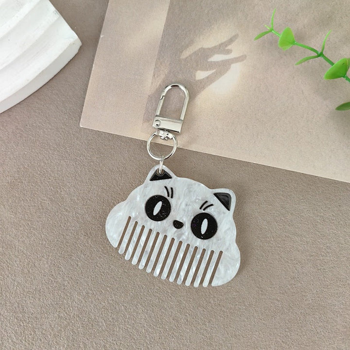 Adorable cloud design detangler, a practical and cute hair brush for women's daily hair routine.