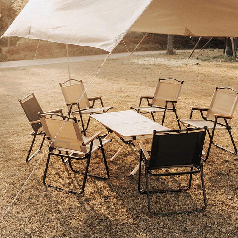Comfortable portable outdoor seating, ideal for camping, garden & events.
