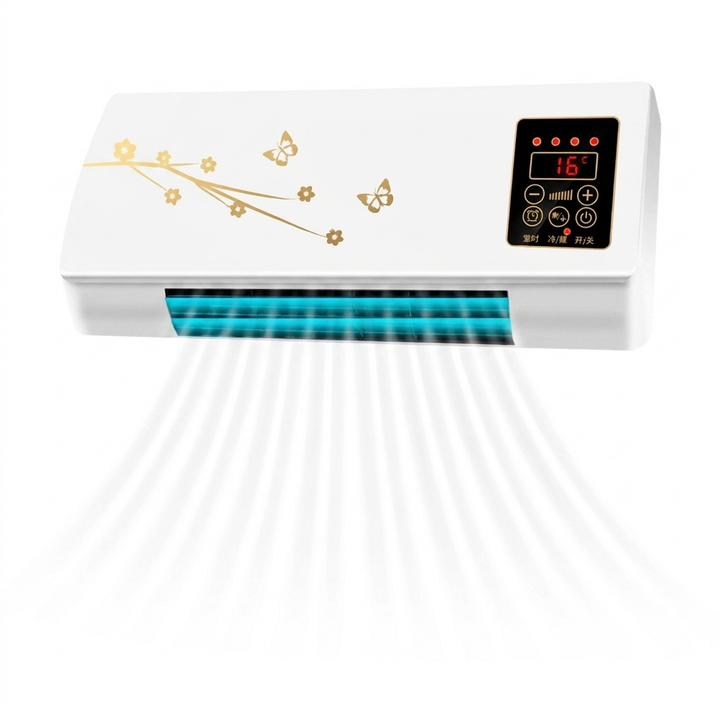Portable mini air cooler fan for personal desktop cooling. Quiet and compact summer essential for home or office.