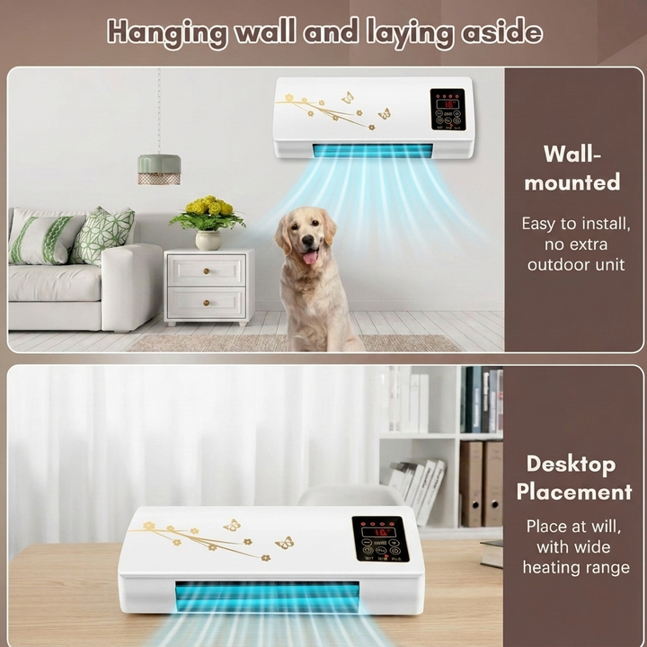 Mini portable air cooler and fan, WC2026 model. Efficient personal cooling for your desk, bedroom, or small space.