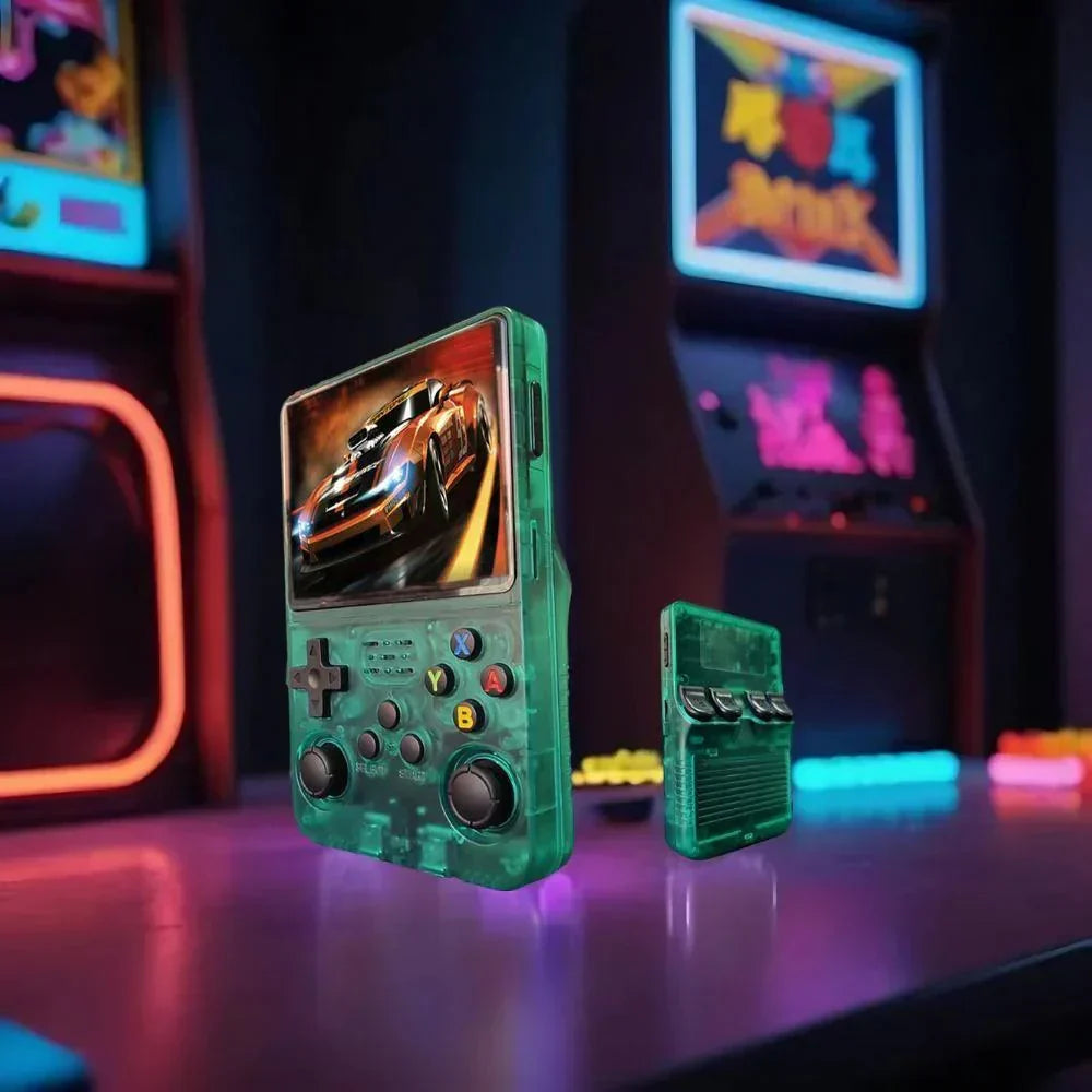 Rediscover classic games with this portable retro gaming console, HD display & USB-C power.