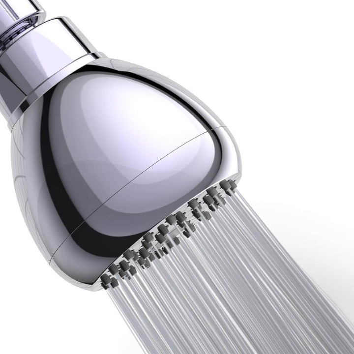 Powerful High Pressure Shower Head with Anti-Clog Nozzles, enhancing your shower experience.