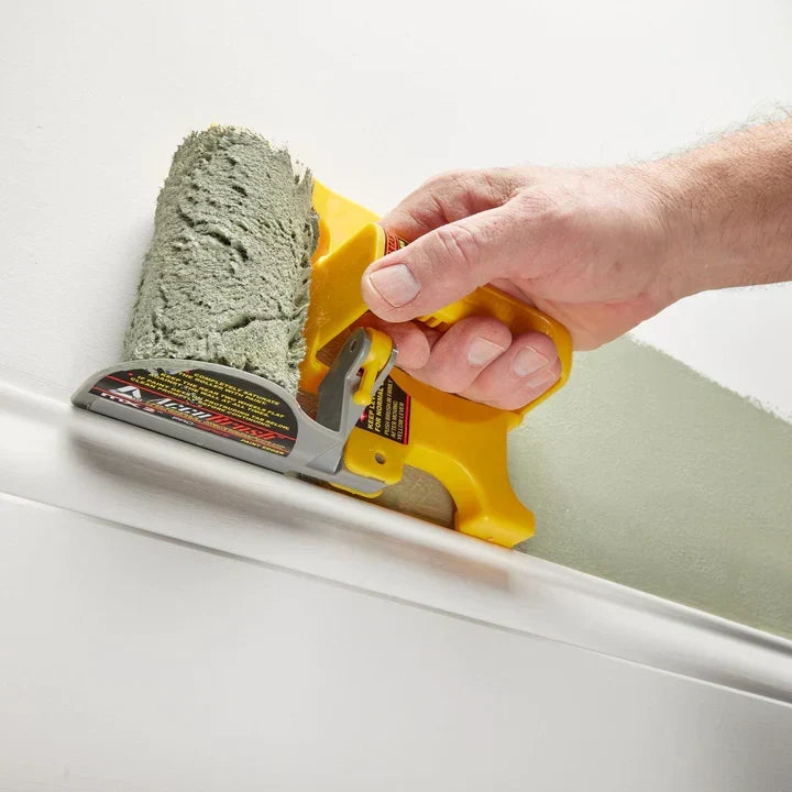 Home improvement edge paint roller for precise wall painting. Achieve clean lines easily.