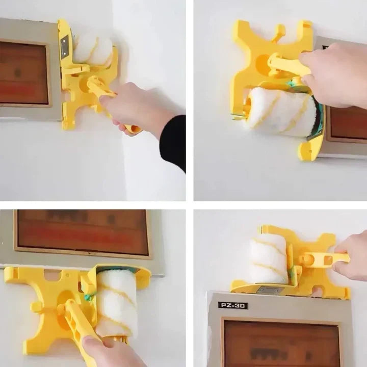 Wall & edge paint roller for DIY projects. Ensures clean lines and professional finish.