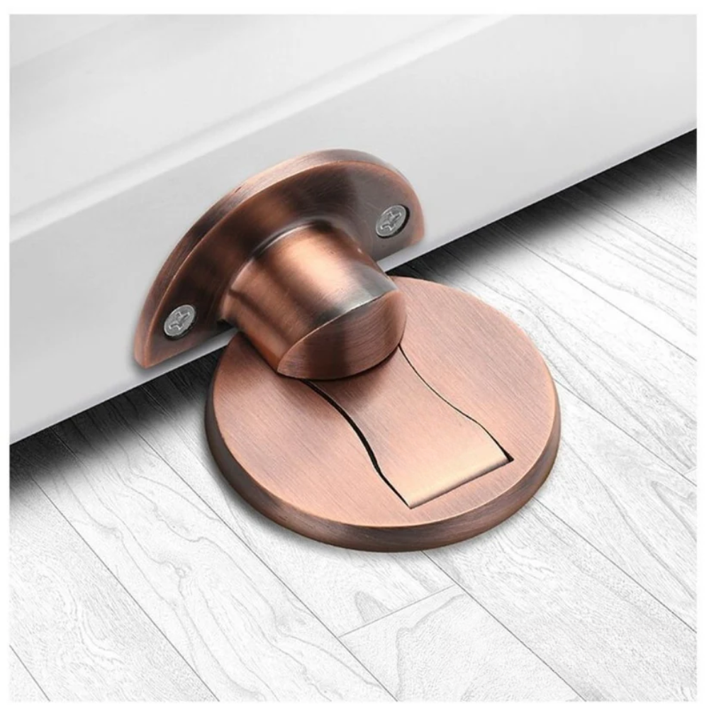 Easy install magnetic door holder with discreet design. Secure door catch for elegant home & office spaces.