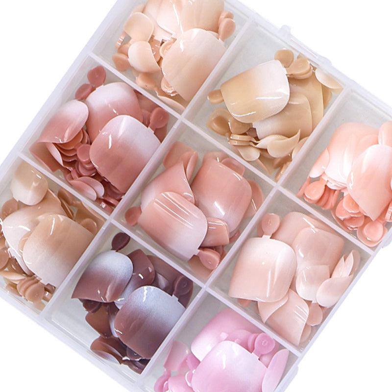 Professional clear gel nail tips for flawless DIY manicures and durable nail extensions. Easy application.