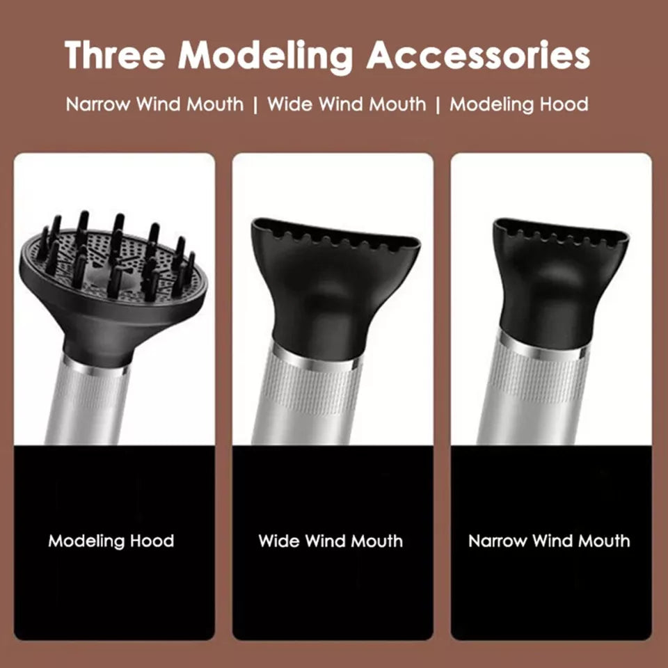 Professional ionic hair dryer, perfect for all hair types, providing fast & healthy drying.