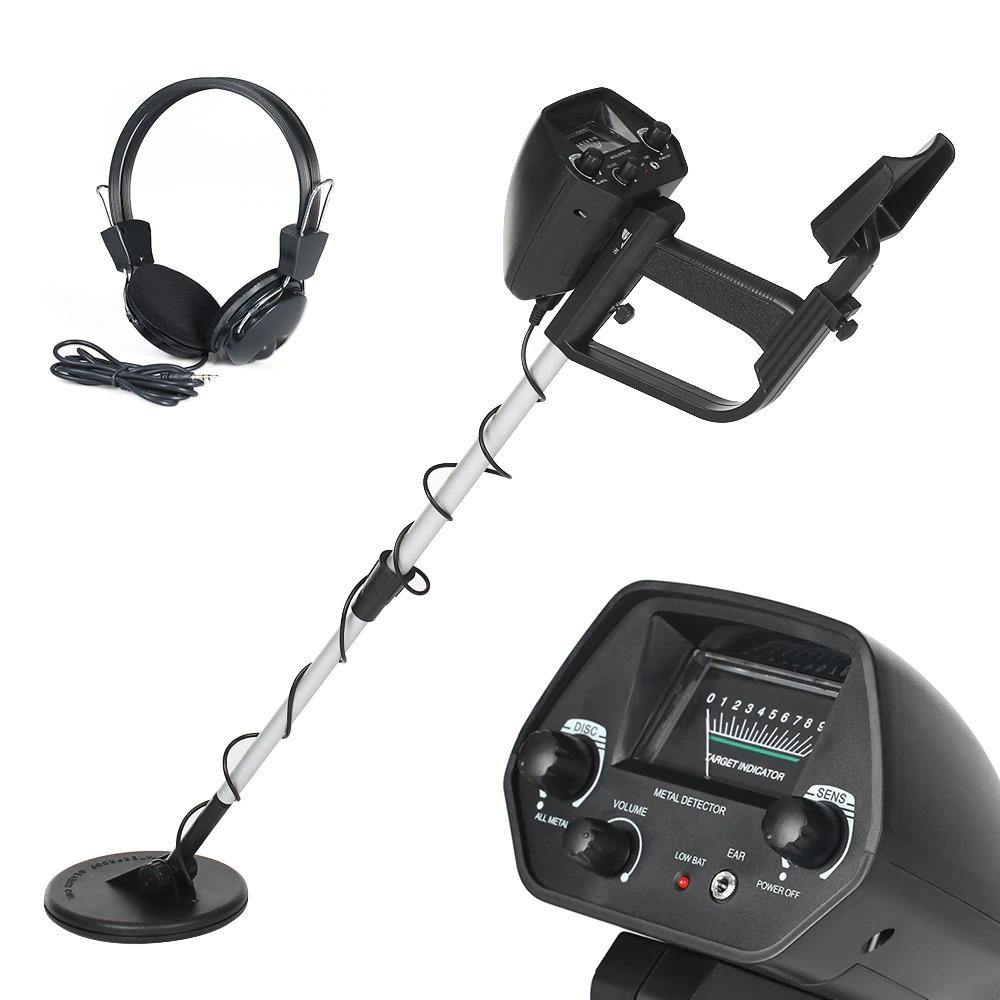 Professional metal detector for treasure hunting, gold & relic hunting. Features audio alerts, adjustable shaft & waterproof coil.