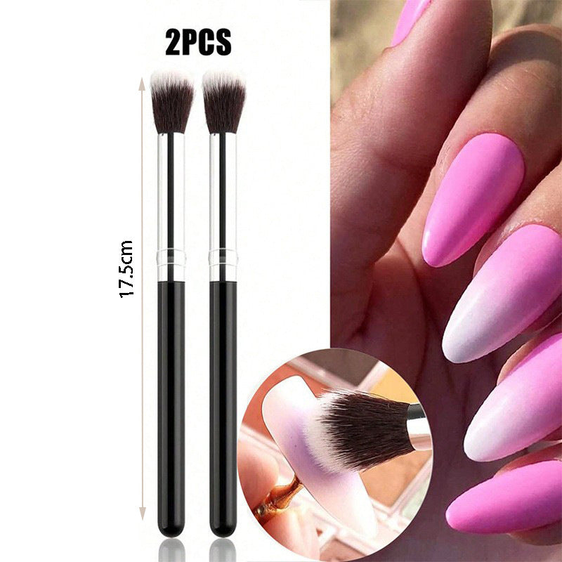 Professional nail art brush set with synthetic bristles for salon-quality designs and precise manicure art.