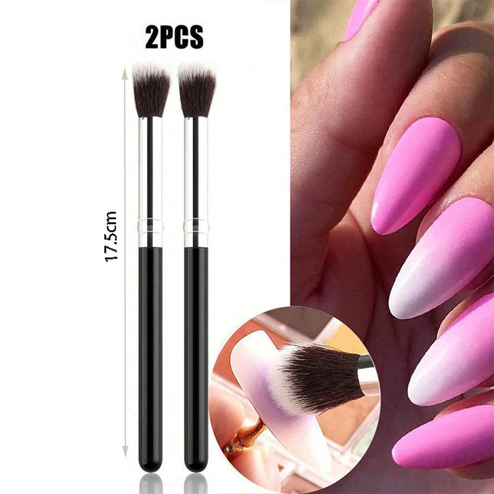 Professional nail art brush set with synthetic bristles for salon-quality designs and precise manicure art.