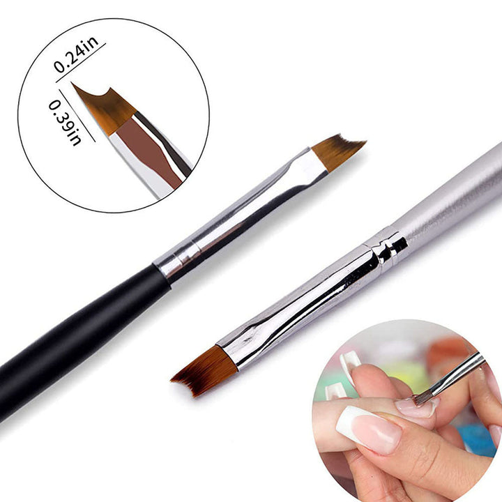 Professional nail art detailing brush for intricate designs & fine lines. Essential beauty tool for manicure.