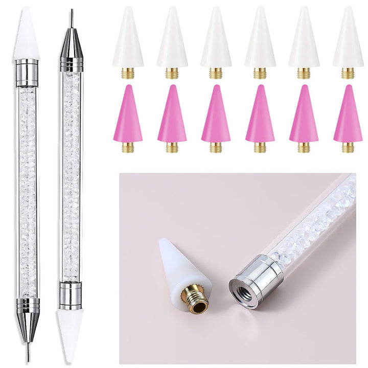 Fine art nail brush, professional precision detailing for intricate manicure designs.