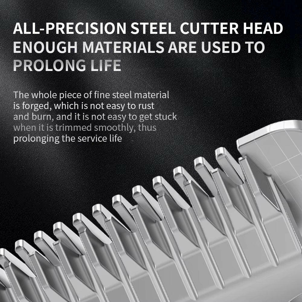 Full view of a high-quality professional pet grooming kit, essential for home pet care routines.